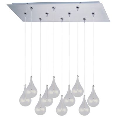 Larmes Rectangular Multi-Light by ET2 Lighting - Starlight Lighting USA and Canada